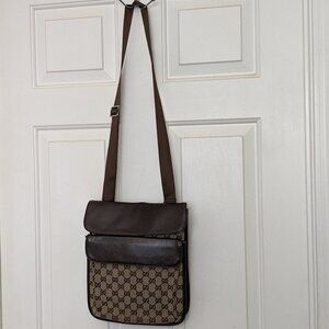 Gucci Brown Messenger Bag